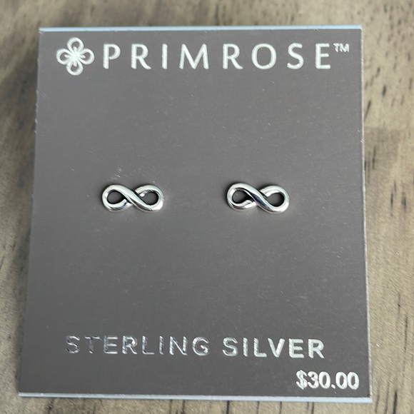 Primrose Jewelry - Primrose Sterling Silver Infinity Earrings